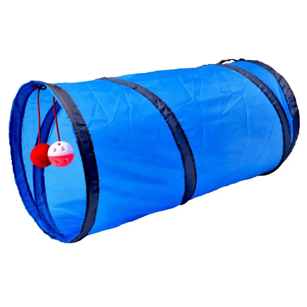 Toys for Cat Tunnel Tube Foldable Cube Cat Games Tunnel Kitten Toy Tent House Fun Pet Tube for Small Dogs Cats Training Supplies