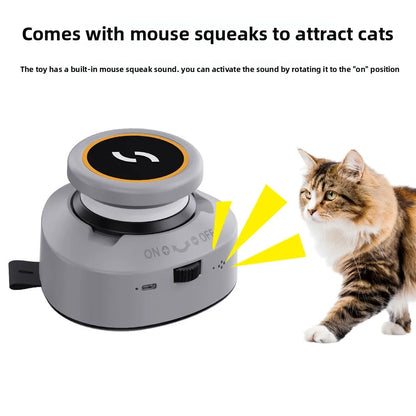 eractive Ball Toys Automatic Rolling Ball Faux Tail Rechargeable Smart Pet Electric Toy Cat Training Imitate Mouse