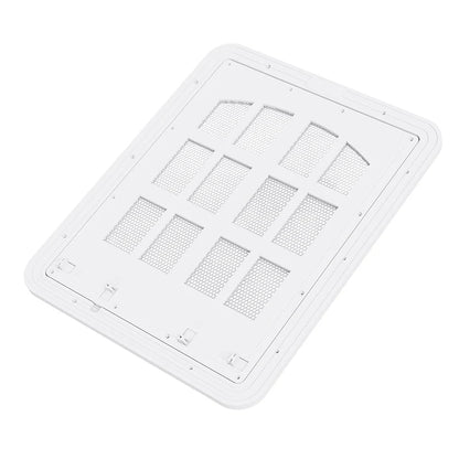 Large Dog Screen Door Flap Opening Dog Door for Screen Door with 4 Entry Ways Self-Closing Pet Screen Door for Dogs Cats