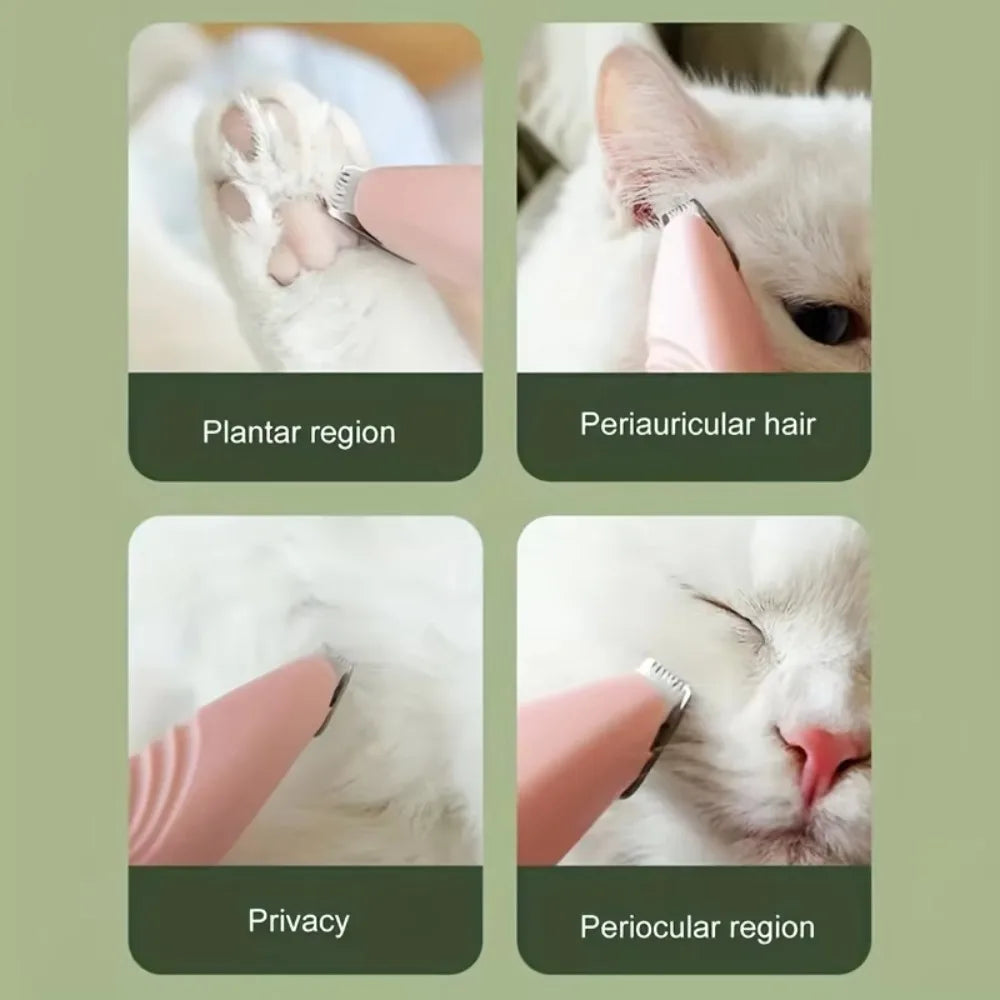 Electric Pet Trimmer for Cats &amp; Dogs – Quiet USB Trimmer | Whisker House