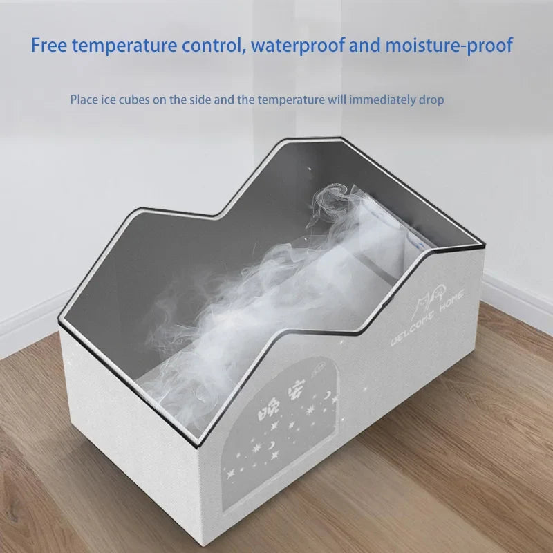 Cat Air Conditioning House Summer Cat Cooling Tool Nest Dog Ice House Dog Four Seasons Cat Pet Ice House