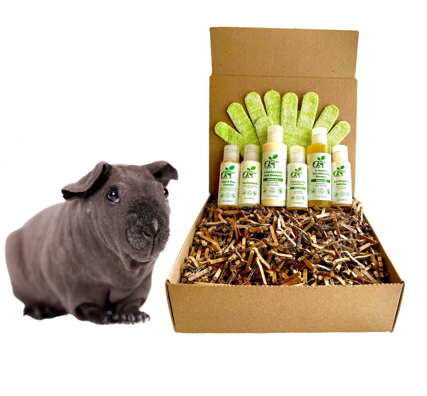 4-HAIRLESS PETS *SKINNYPIG SENSITIVE KIT