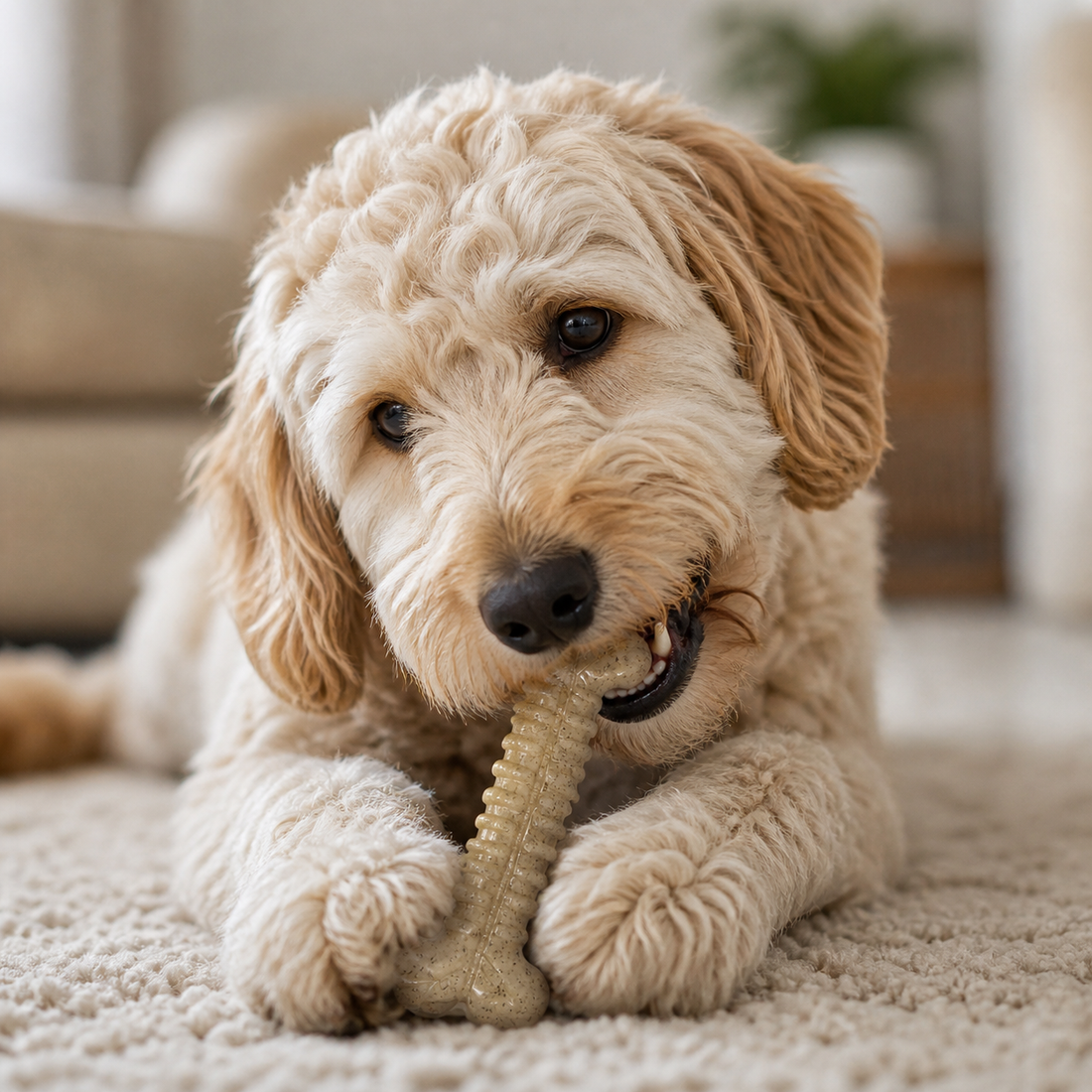 Tough Bone Nylon Chew Bone | Ultra-Durable Dog Toy for Aggressive Chewers | SodaPup