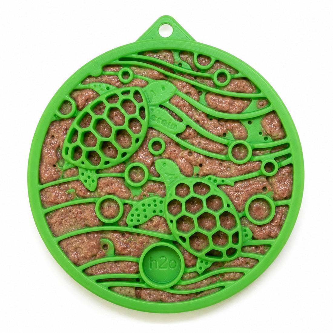 Water Nylon eCoin Durable Enrichment Snacking Coin for Dogs | USA-Made Lick Mat Alternative