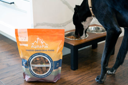 Freeze-Dried Raw Beef — Formulated for Dog Longevity