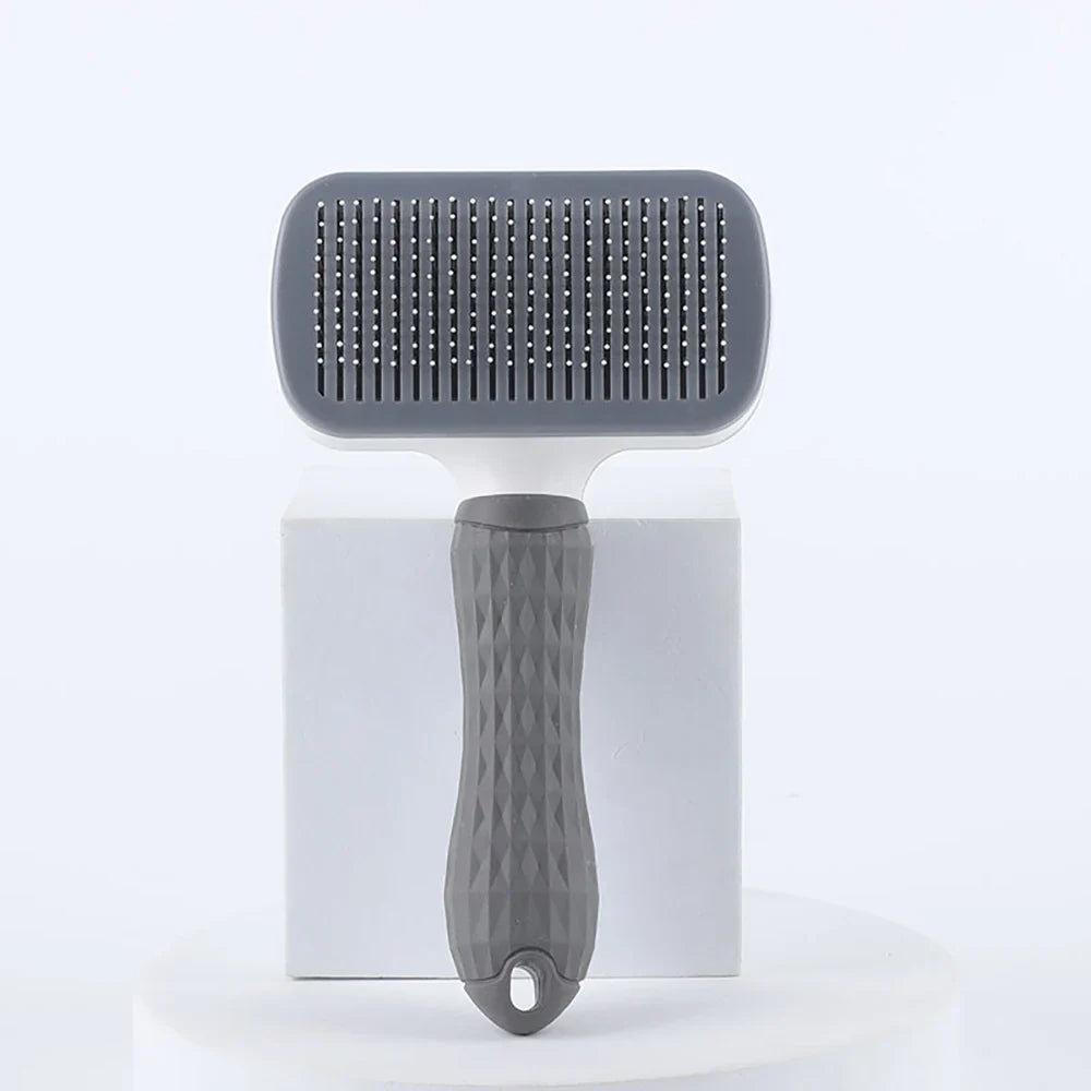 Pet Dog Hair Brush &amp; Cat Comb | Deshedding Grooming Brush for Dogs &amp; Cats