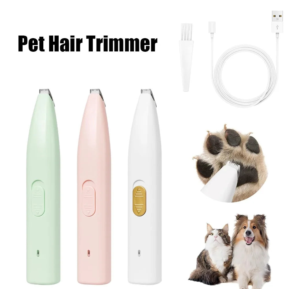 Electric Pet Trimmer for Cats &amp; Dogs – Quiet USB Trimmer | Whisker House