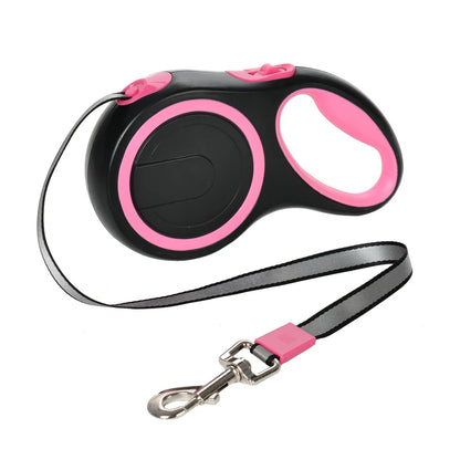 Retractable Dog Leash For Pets Adjustable And Durable