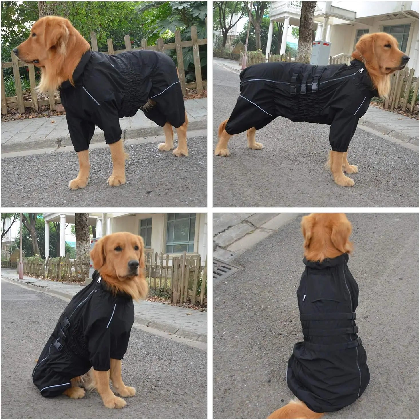 PawGuard Reflective Dog Jacket - Waterproof &amp; Windproof