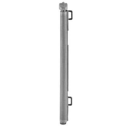 Retractable baby gate/dog gate, extendable to 143 cm wide / 795 mm high, stair gate with safety lock, mesh safety gate for stairs and hallways, indoor/outdoor use, grey