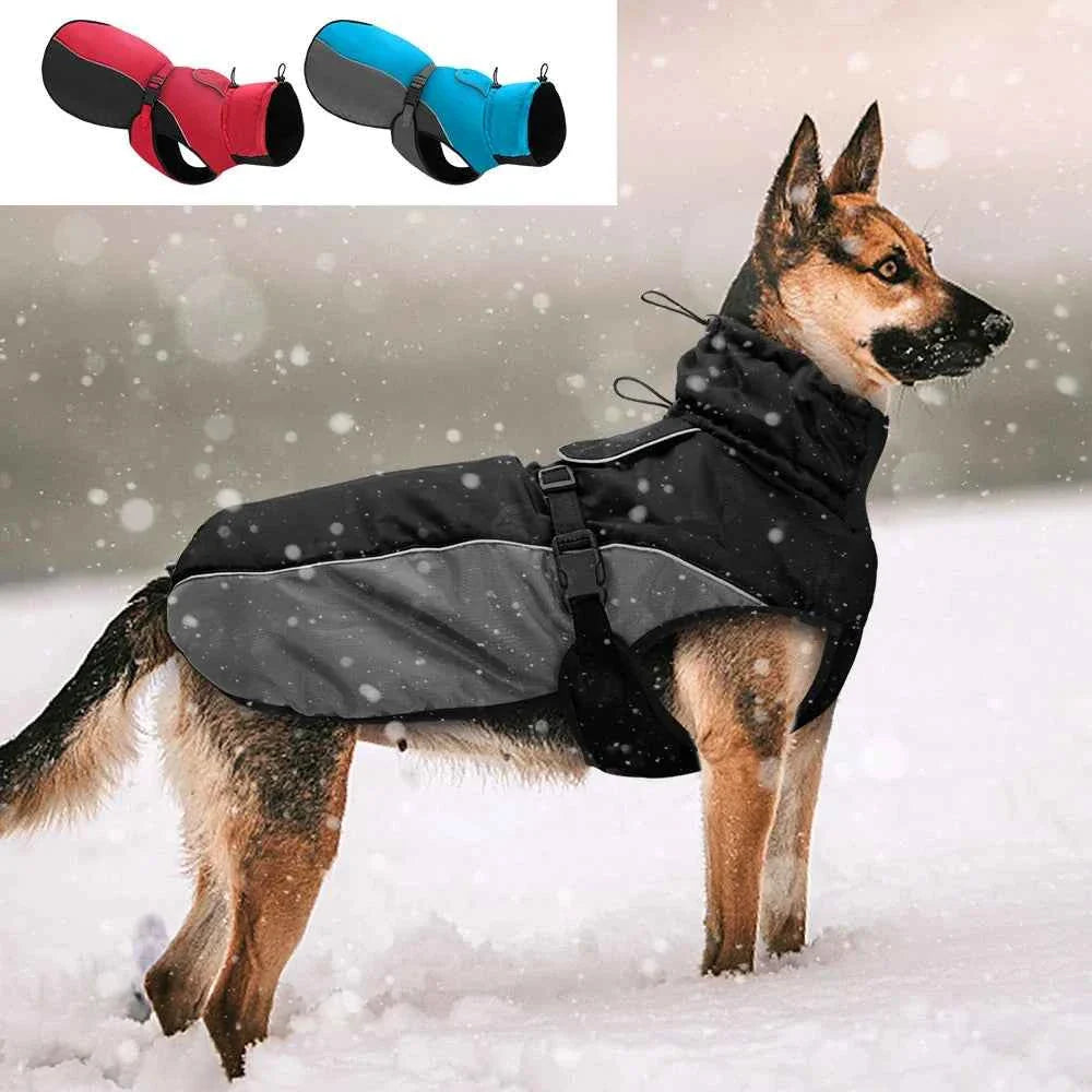 Waterproof Reflective Winter Coat for Large Dogs