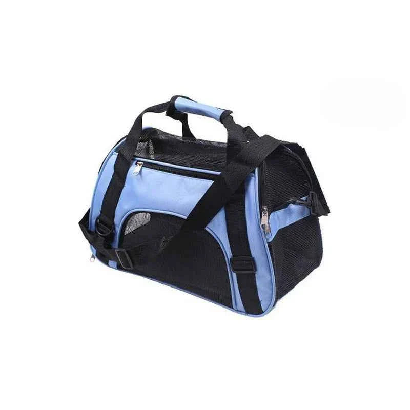 Portable Dog &amp; Cat Travel Carrier – Breathable Mesh Pet Handbag