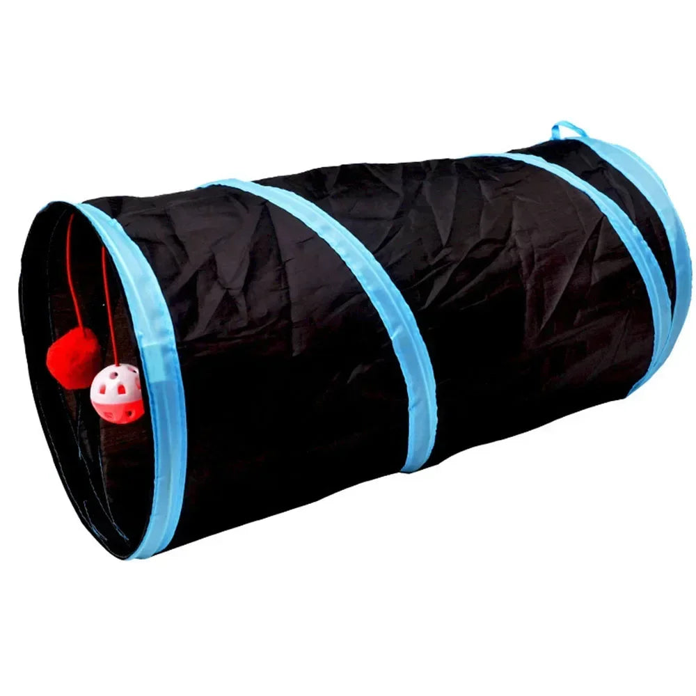 Toys for Cat Tunnel Tube Foldable Cube Cat Games Tunnel Kitten Toy Tent House Fun Pet Tube for Small Dogs Cats Training Supplies