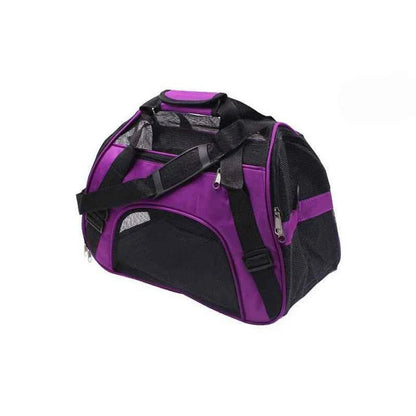 Portable Dog &amp; Cat Travel Carrier – Breathable Mesh Pet Handbag