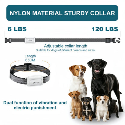 Electric Dog Training Collar – Waterproof Anti-Bark Remote Control