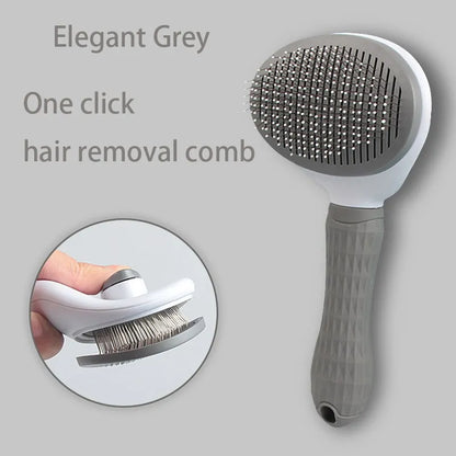 Pet Dog Hair Brush &amp; Cat Comb | Deshedding Grooming Brush for Dogs &amp; Cats