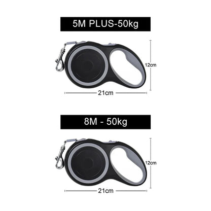 Dog Strong Retractable Leash 16ft &amp; 26ft | Heavy Duty Dog Leash for Large &amp; Small Dogs