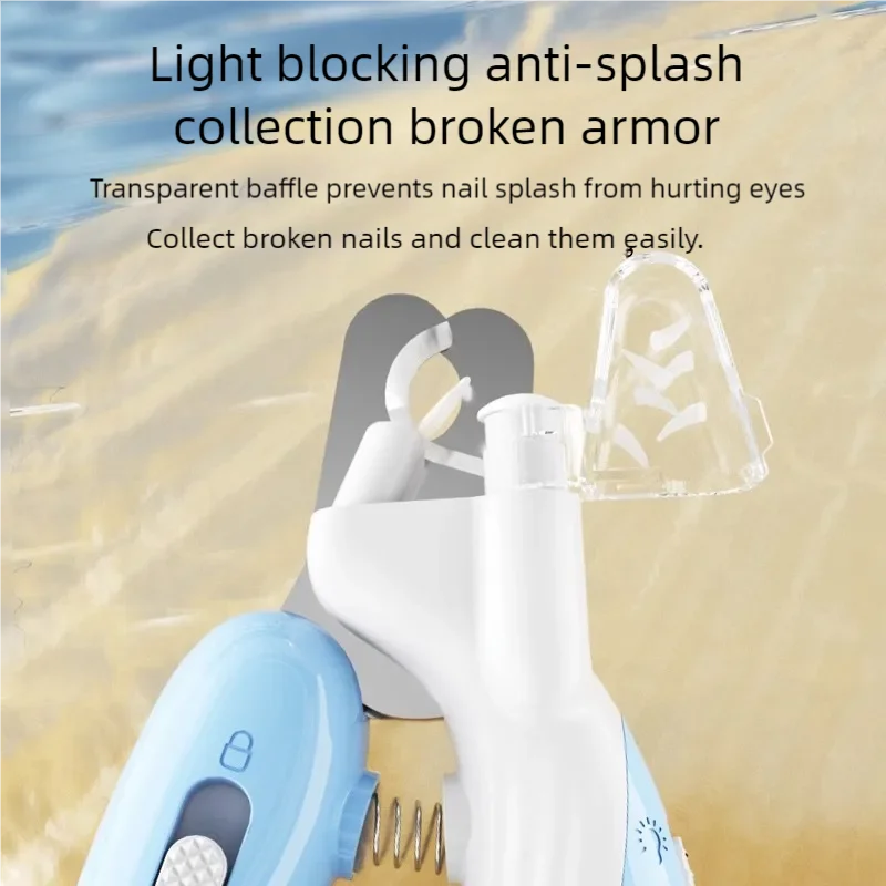 Professional Pet Nail Clippers with LED Light | Safe Dog &amp; Cat Nail Trimmer