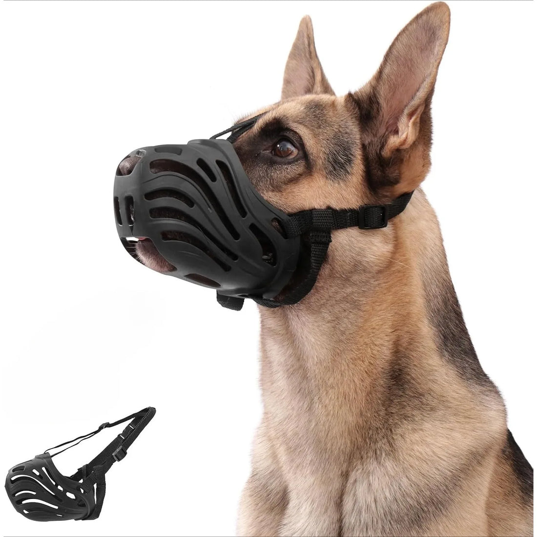 Dog Muzzle | Breathable Anti-Bark &amp; Anti-Bite Dog Muzzle