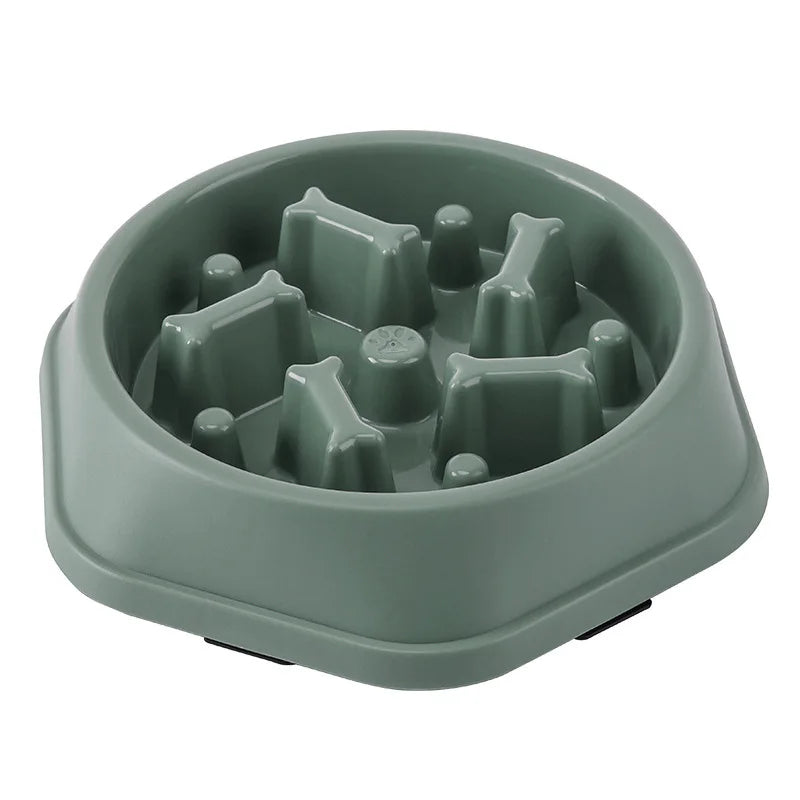 Slow Feeder Dog Bowl | Anti-Choking Puzzle Feeder for Small and Medium Dogs