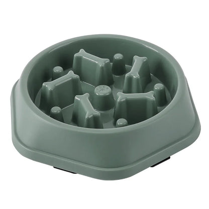 Slow Feeder Dog Bowl | Anti-Choking Puzzle Feeder for Small and Medium Dogs