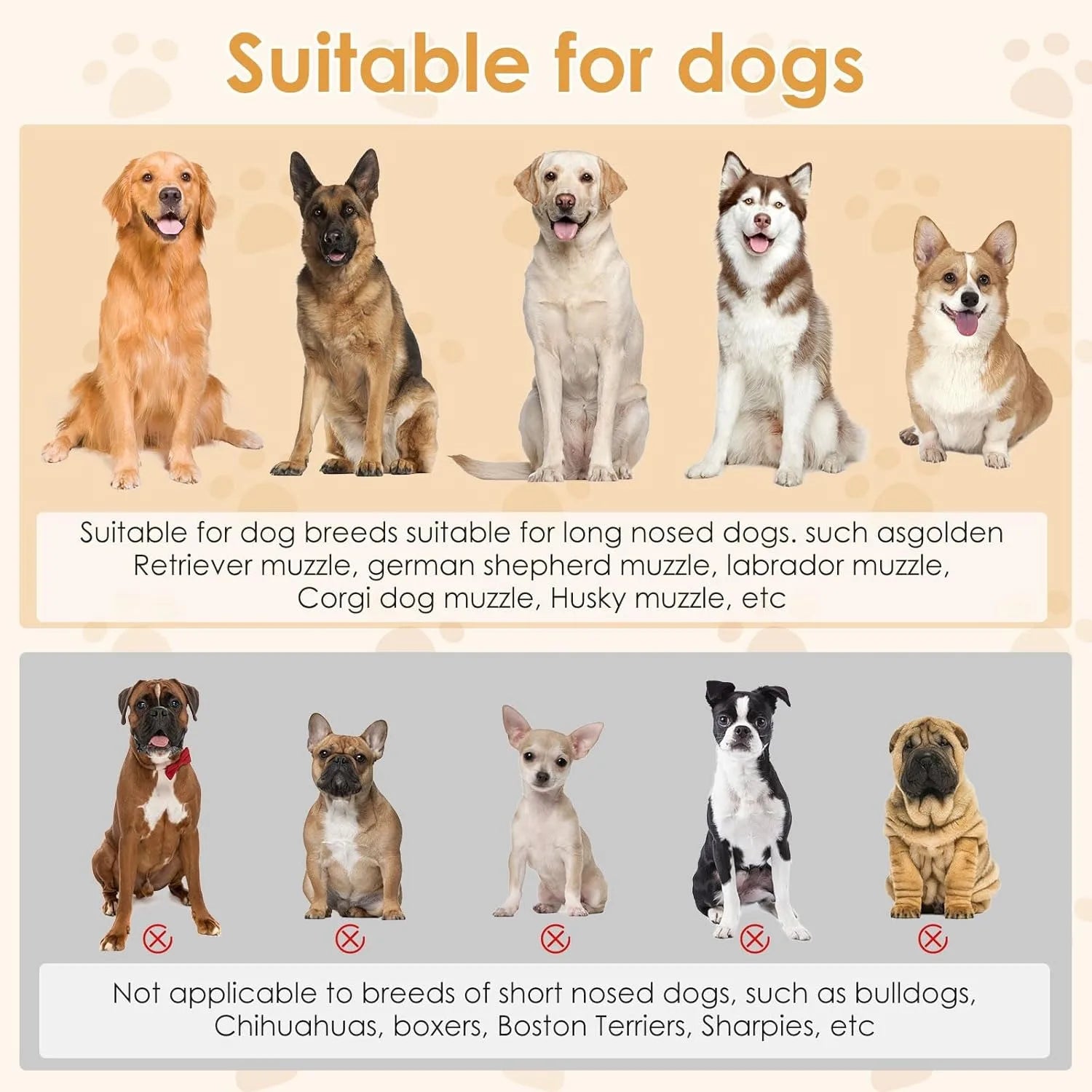 Dog Muzzle | Breathable Anti-Bark &amp; Anti-Bite Dog Muzzle