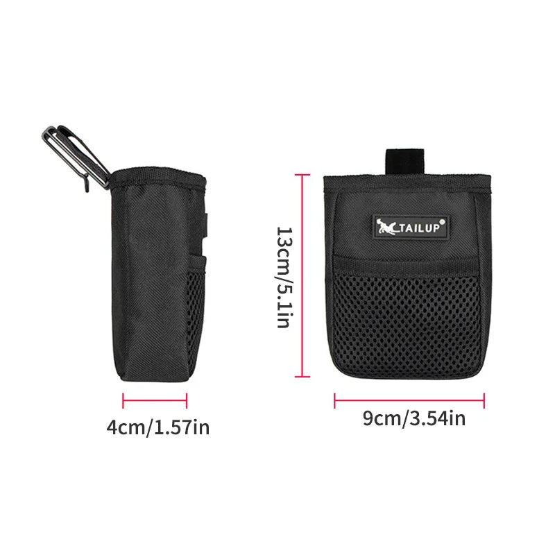1PC Mini Portable Pet Summer Supplies Dog Snack Bag Outdoor Training Bag Convenient Carry-On for Dogs