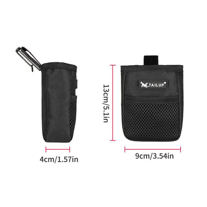1PC Mini Portable Pet Summer Supplies Dog Snack Bag Outdoor Training Bag Convenient Carry-On for Dogs