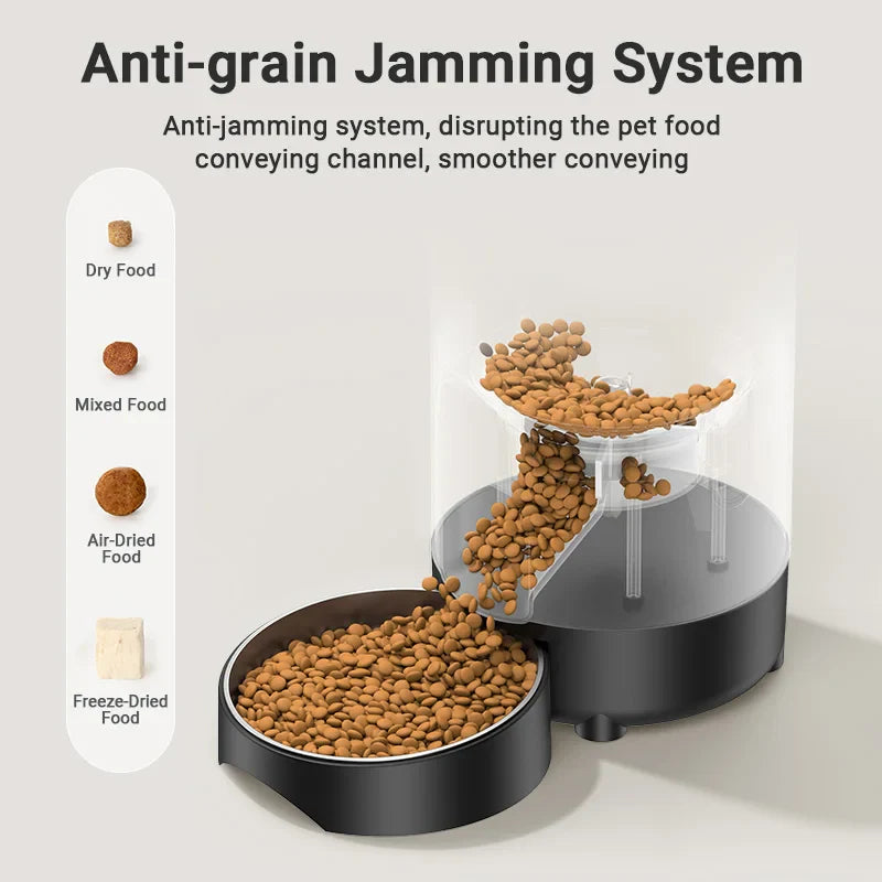 ROJECO 2L Automatic Pet Feeder | Smart WiFi Cat &amp; Dog Food Dispenser