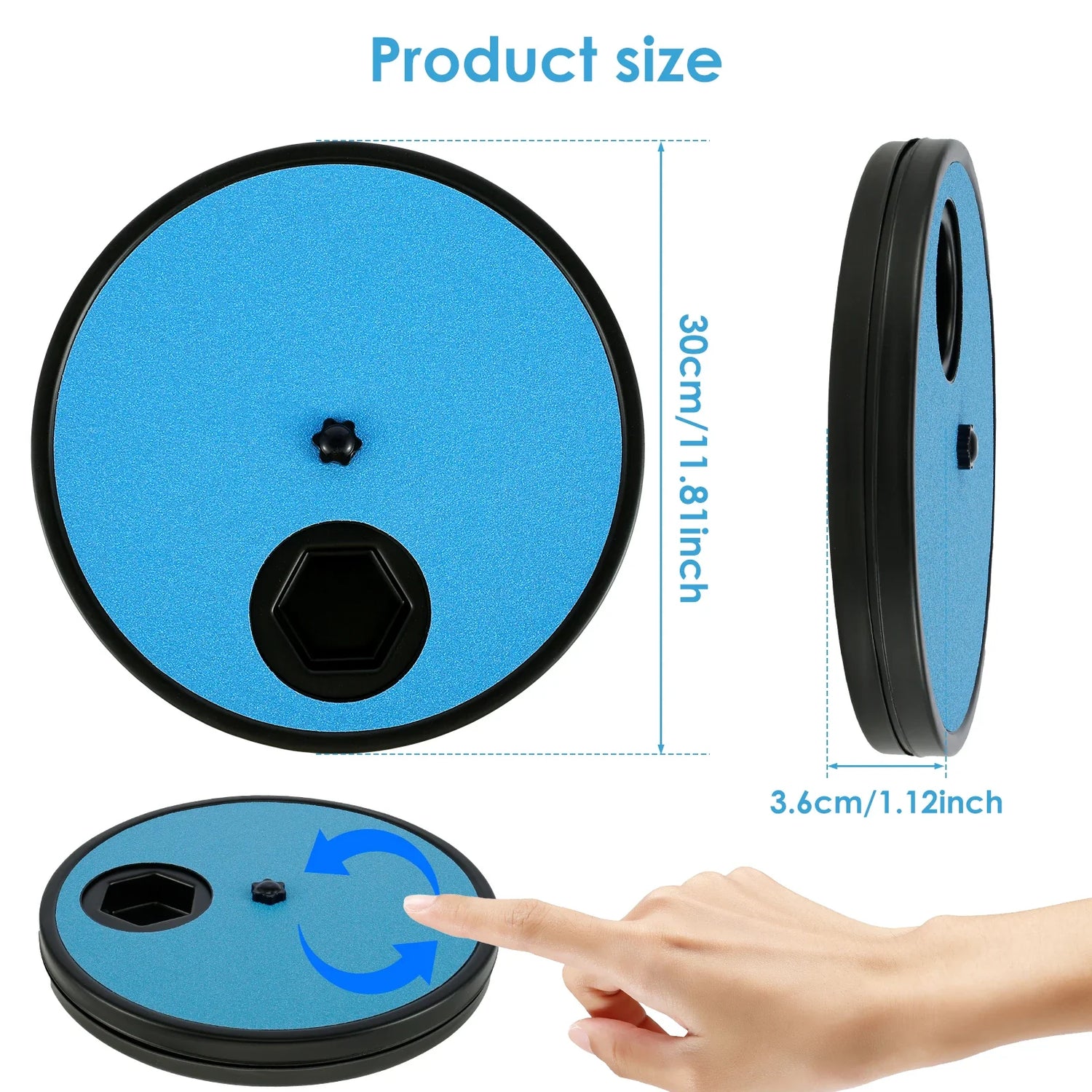3-in-1 Multi-functional Dog Nail Scratch Pad for Nails Non-Slip Dog Scratch Board Interactive Dog Food Dispenser Plate for Dog