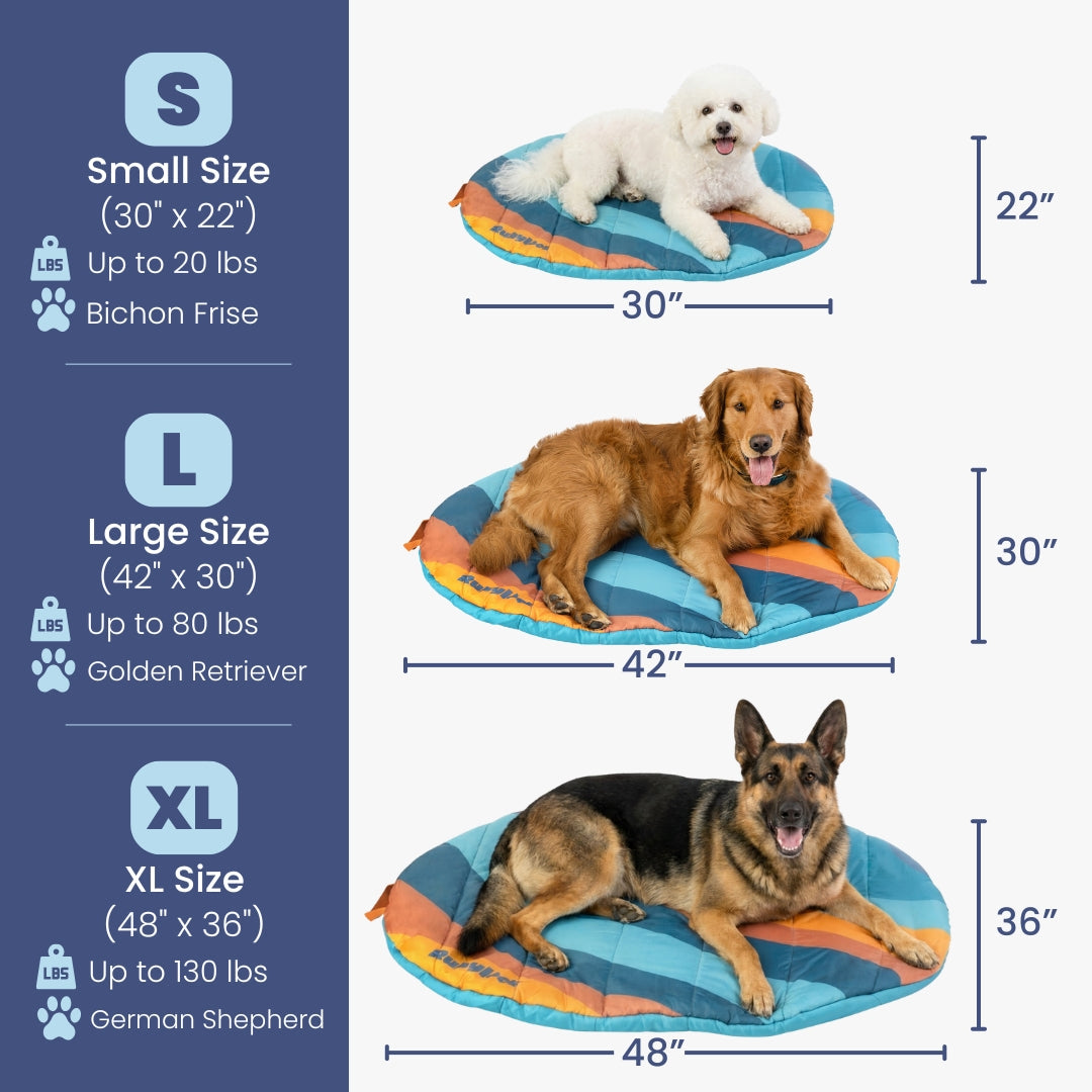 Travel Dog Bed - Foldable &amp; Packable for Travel, Road Trip, Camping