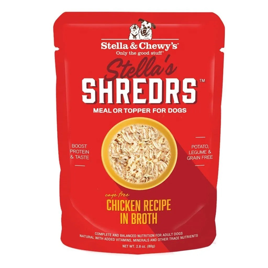 Stella &amp; Chewy’s Shredrs Chicken Dog Food (2.8oz)