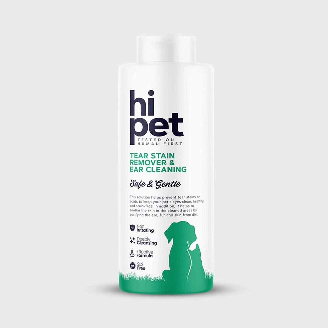 HiPet Tear Stain &amp; Ear Cleaning Solution for Dogs &amp; Cats