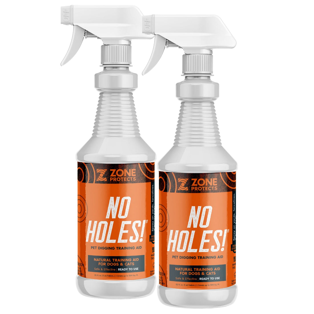 No Holes! Digging Dog Prevention; Twin Spray Bundle