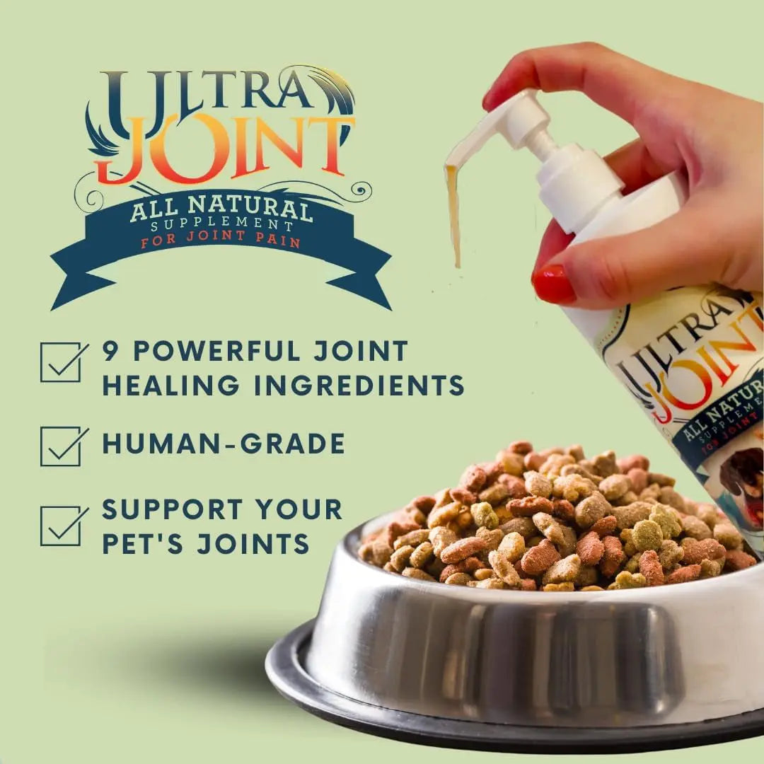 Ultra Joint Liquid Dog Supplement Glucosamine Chondroitin 8oz &amp; 16oz