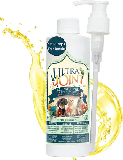 Ultra Joint Liquid Dog Supplement Glucosamine Chondroitin 8oz &amp; 16oz