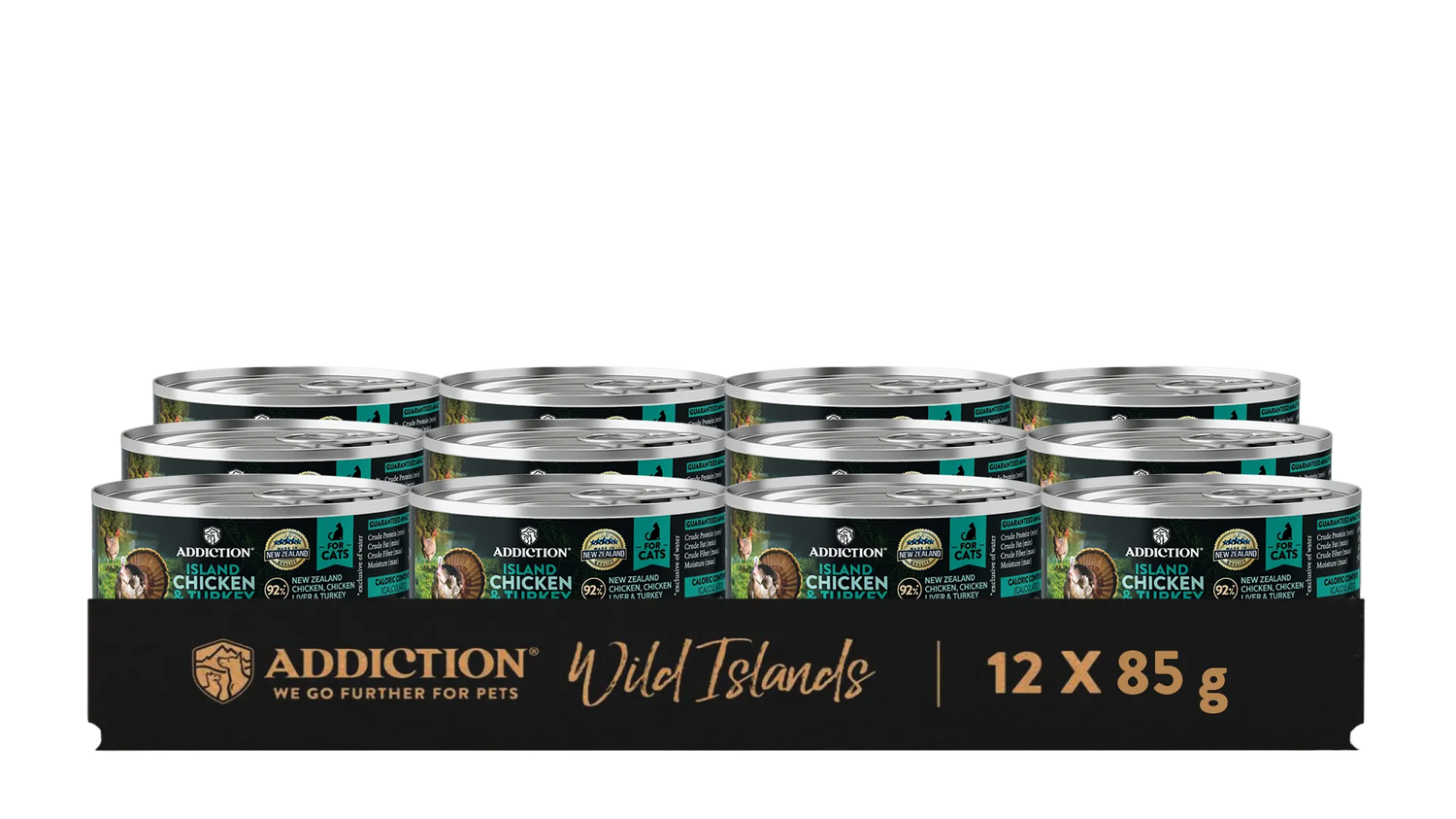 Wild Islands Island Birds Premium Chicken &amp; Turkey Grain-Free Canned Cat Food