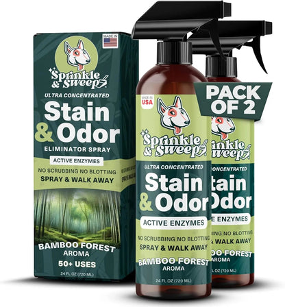 Urine Destroyer Enzyme Cleaner Spray for Dog &amp; Cat Stains 24oz