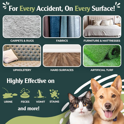 Urine Destroyer Enzyme Cleaner Spray for Dog &amp; Cat Stains 24oz