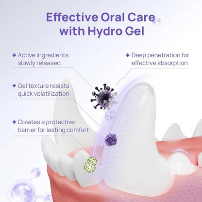 Vet-Recommended Oral Repair Gel for Dogs &amp; Cats, Fresh Breath, Gingivitis Relief &amp; Tartar Prevention