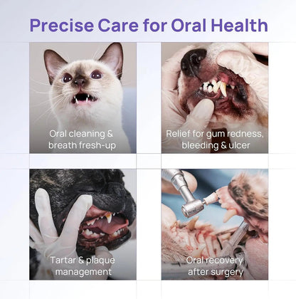 Vet-Recommended Oral Repair Gel for Dogs &amp; Cats, Fresh Breath, Gingivitis Relief &amp; Tartar Prevention
