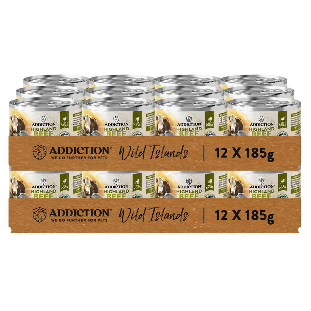 Wild Islands Highland Beef &amp; Lamb Recipe Premium Grain-free Canned Dog Food 185g