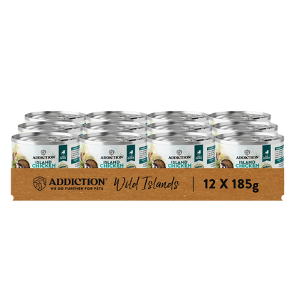 Wild Islands Island Chicken &amp; Turkey Recipe Premium Grain-free Canned Dog Food 185g