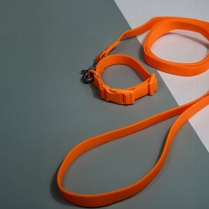 Tilley + Me PVC Handsfree Dog Leash - All Weather Waterproof Durable &amp; Odor-Resistant