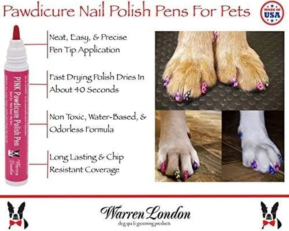 Warren London Ultimate Dog Spa Gift Box 8-Piece Grooming &amp; Pampering Kit