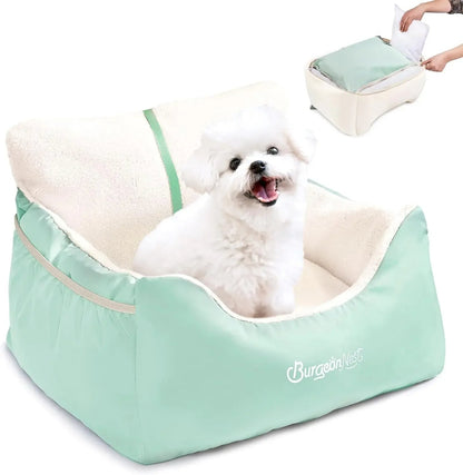 Washable Pet Car Seat Booster for Small Dogs &amp; Cats, Oxford Fabric