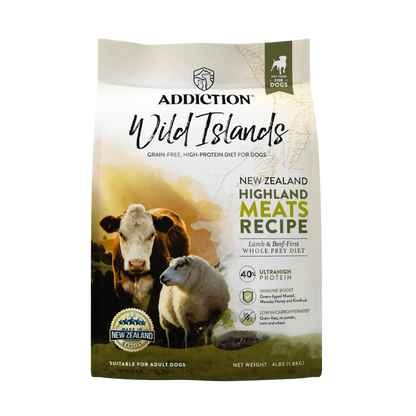 Wild Islands Highland Meats Grass-Fed Beef &amp; Lamb Recipe Dry Dog Food