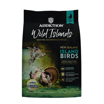 Wild Islands Island Bird Premium Duck Turkey &amp; Chicken Dry Cat Food