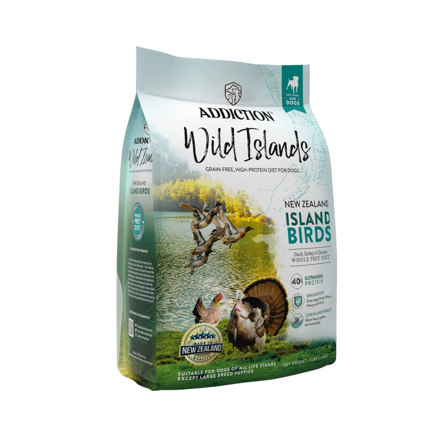Wild Islands Island Bird Premium Duck Turkey &amp; Chicken Dry Dog Food