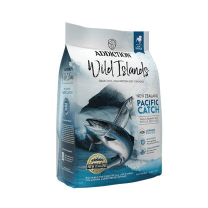 Wild Islands Pacific Catch Premium King Salmon Mackerel &amp; Hoki Dry Dog Food